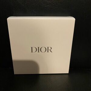 Dior Red Miss Dior Zip Pouch with Black Logo